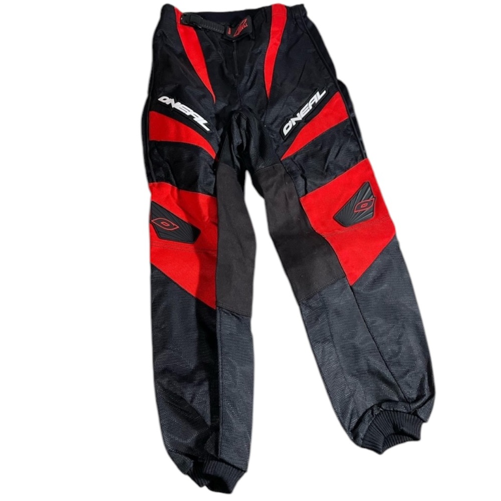 O'Neill Kids Black and Red Athletic Pants